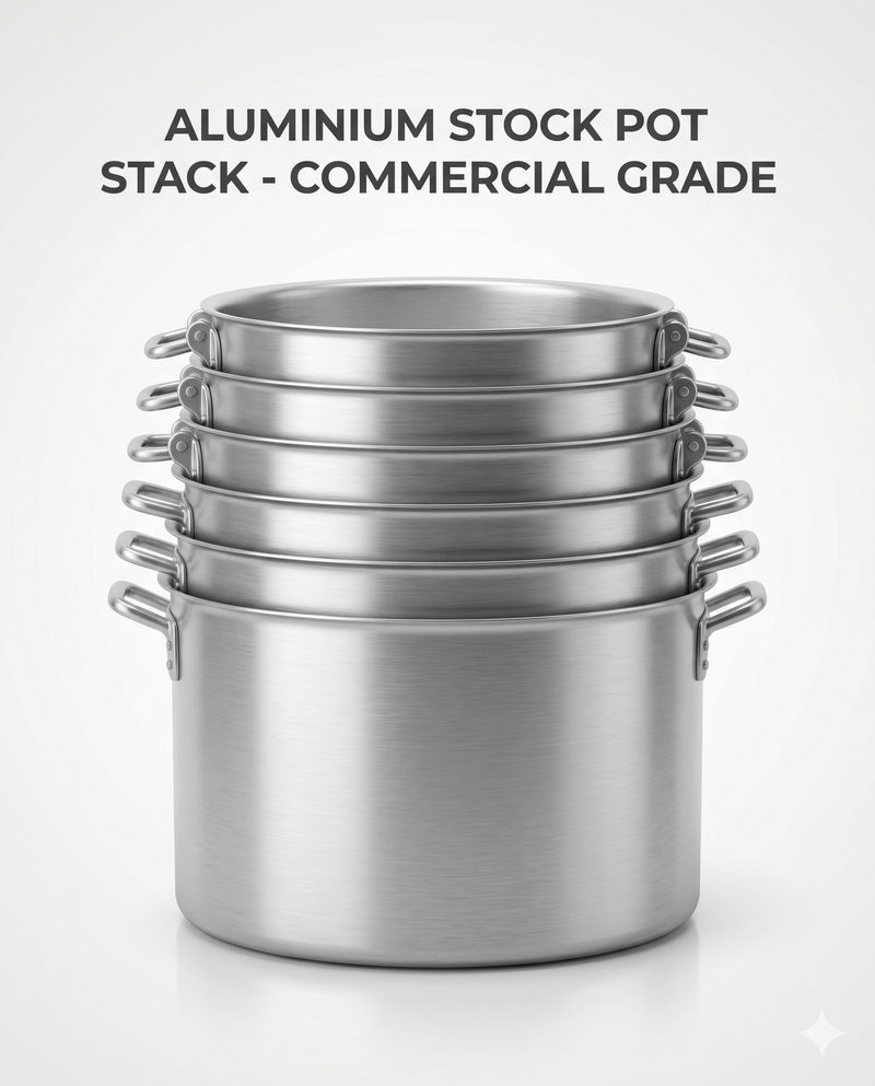 Aluminium Stock Pots